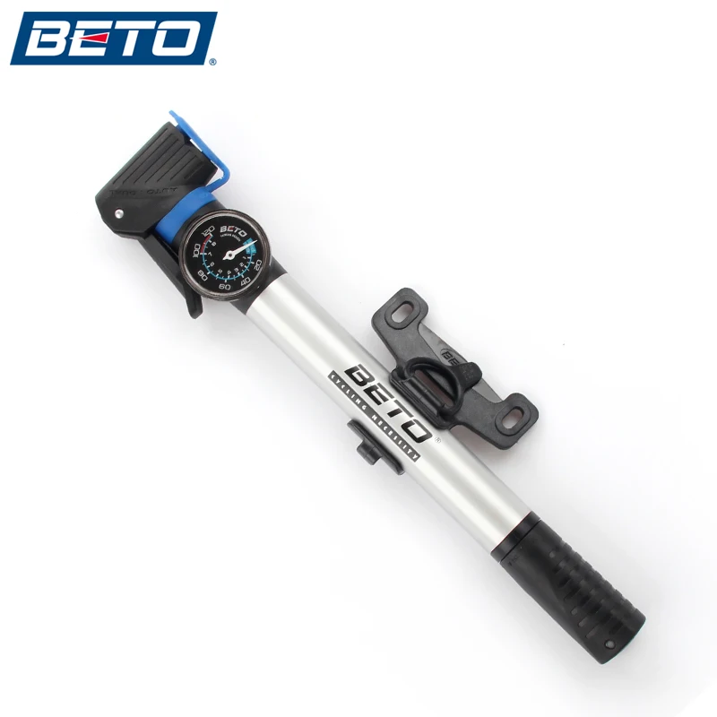 BETO велосипед 1 Way алюминиевый сплав мини портативный MTB дорожный насос для шин с