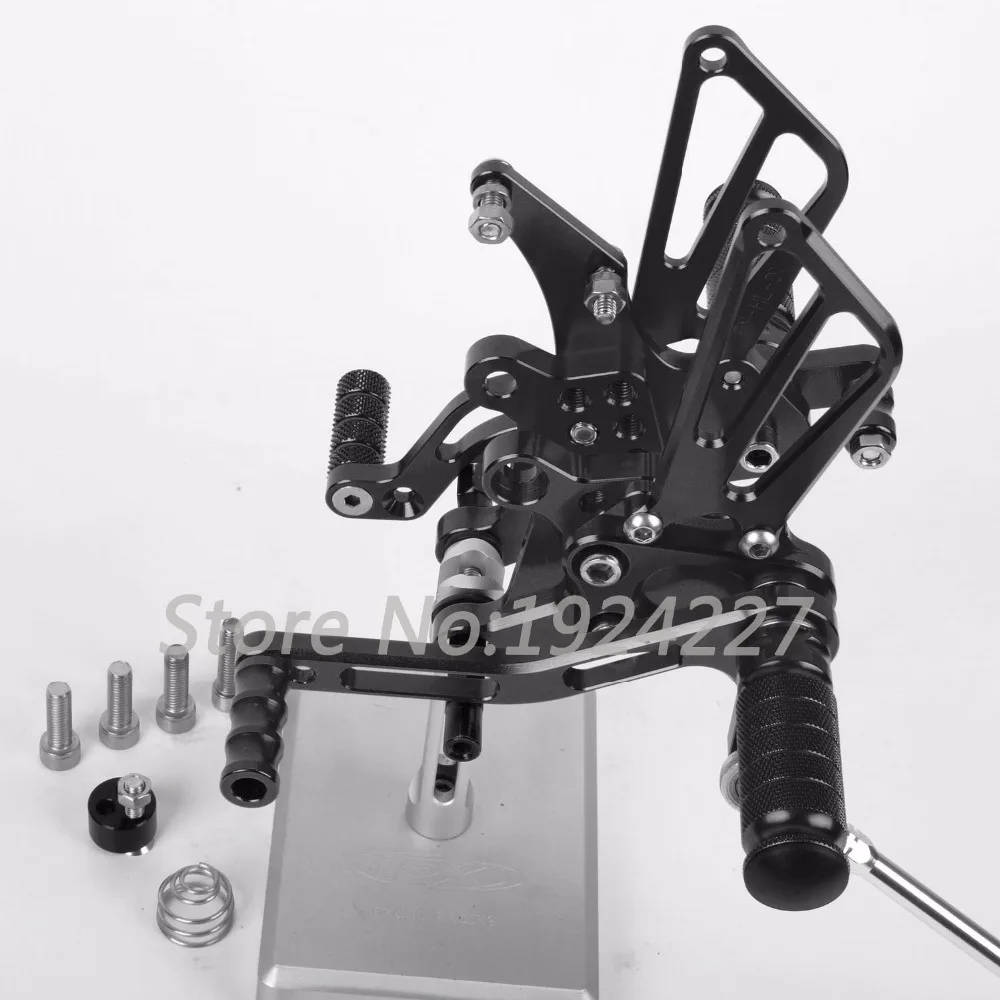 8 видов цветов CNC Rearsets для Benelli BJ600GS 2010-2013 BN600 2013 задний комплект мотоциклетные