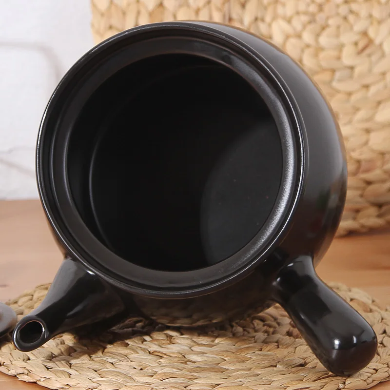 Кастрюля керамическая с боковой ручкой 2 5 л 3 л|ceramic casserole|casserole potceramic soup pots |