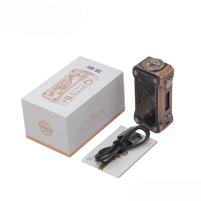 Original TESLACIGS Tesla Punk 85W Box MOD Vaporizer Fit E Cigarette RDA RTA RDTA Vape Tank Electronic Vaper |