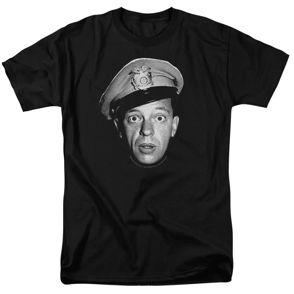 Andy Griffith Show Big BARNEY FIFE HEAD Лицензированная взрослая футболка всех размеров крутая