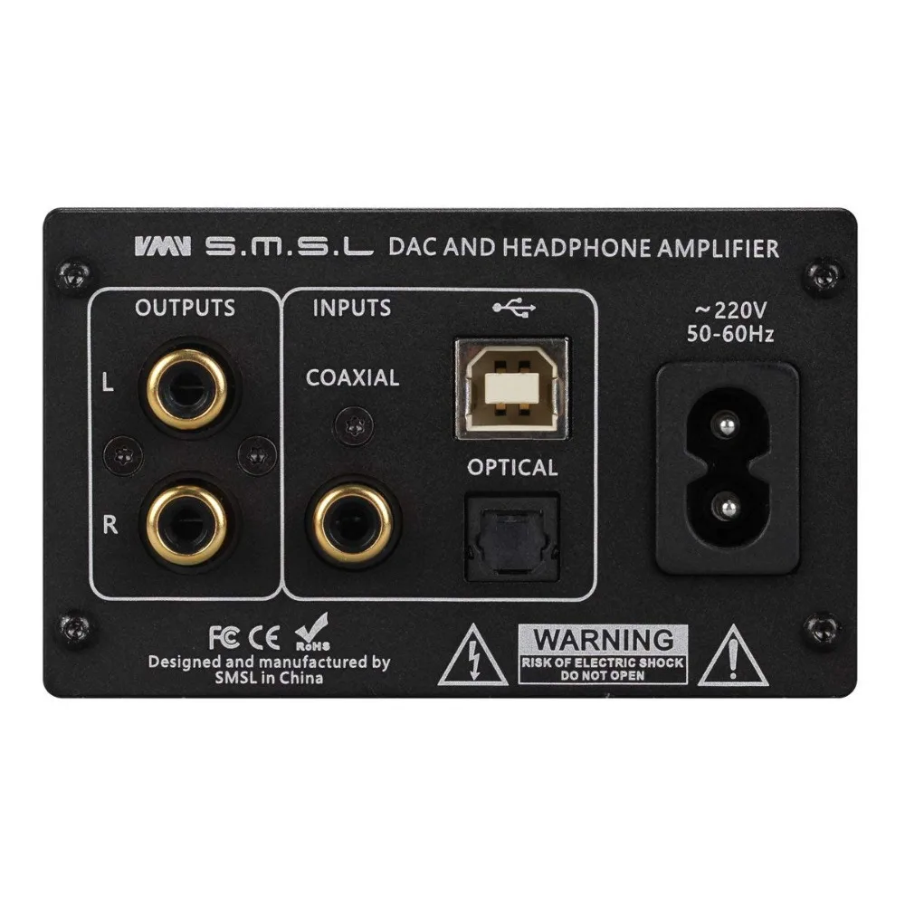 SMSL M7 2xAK4452 32 бит/768 кГц DSD512 Hifi аудио USB DAC с усилителем для наушников