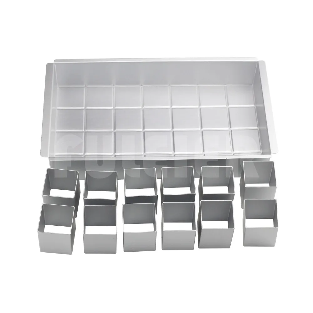 Алюминиевая прямоугольная форма для выпечки набор формы торта с буквами