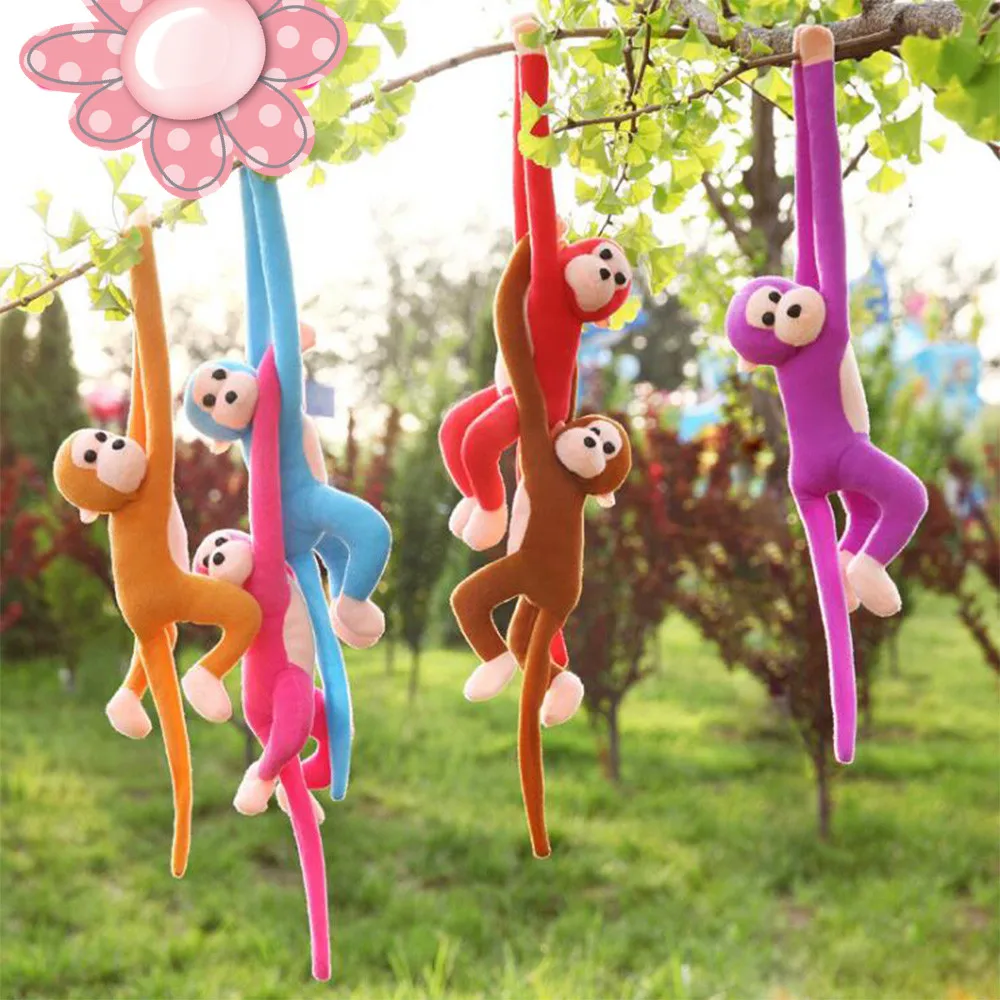 Детский подарок 60 см Kawaii длинная рука хвост Обезьяна Мягкая Плюшевая Кукла
