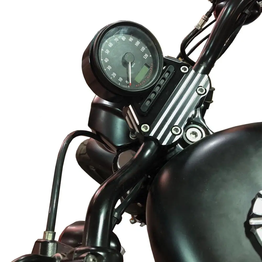 Алюминиевый кронштейн инструмента для мотоцикла перемещения спидометра Harley