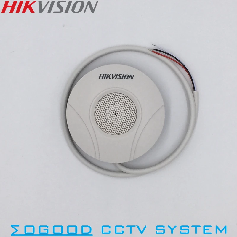 Оригинальный Микрофон Hikvision для ip камеры видеонаблюдения запись голоса качество