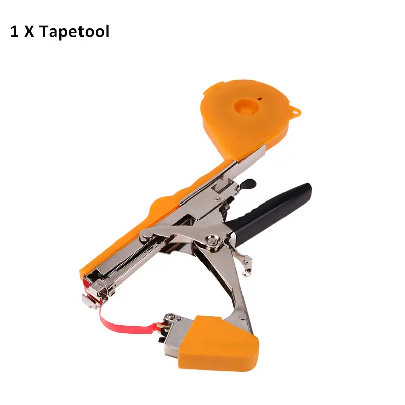03 Садовая машина для завязывания растений Tapetool Tapener с 10 рулонами набор лент для овощей виноград помидор инструменты для обрезки садовые инструменты - Цвет: 03