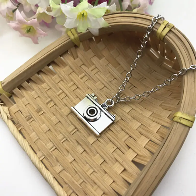 Подвеска из цинкового сплава в стиле ретро для фотографа ожерелье с подвеской