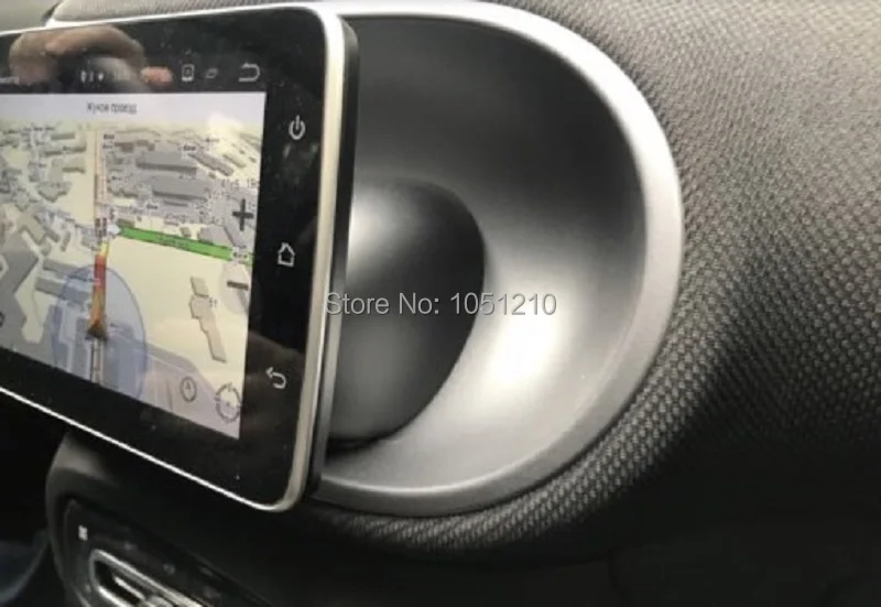 Ouchuangbo android 10 радио gps навигации с записывающим устройством для 9 дюймов Benz smart Fortwo