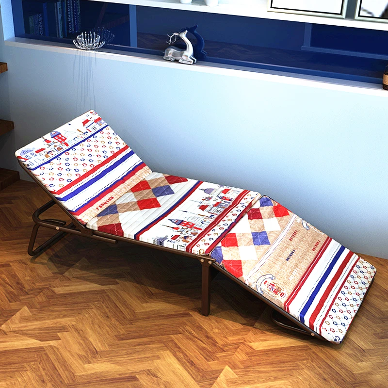 Модные Простые современные раскладная кровать Офис Отдых лежа пляжные балкон