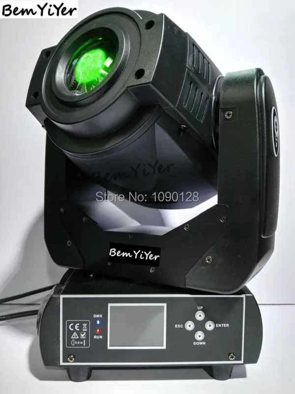 2 шт./лот 90 Ватт led spot gobo moving head light/3 призмовый/цветной wheel/pattern effect/15CH DMX/dj