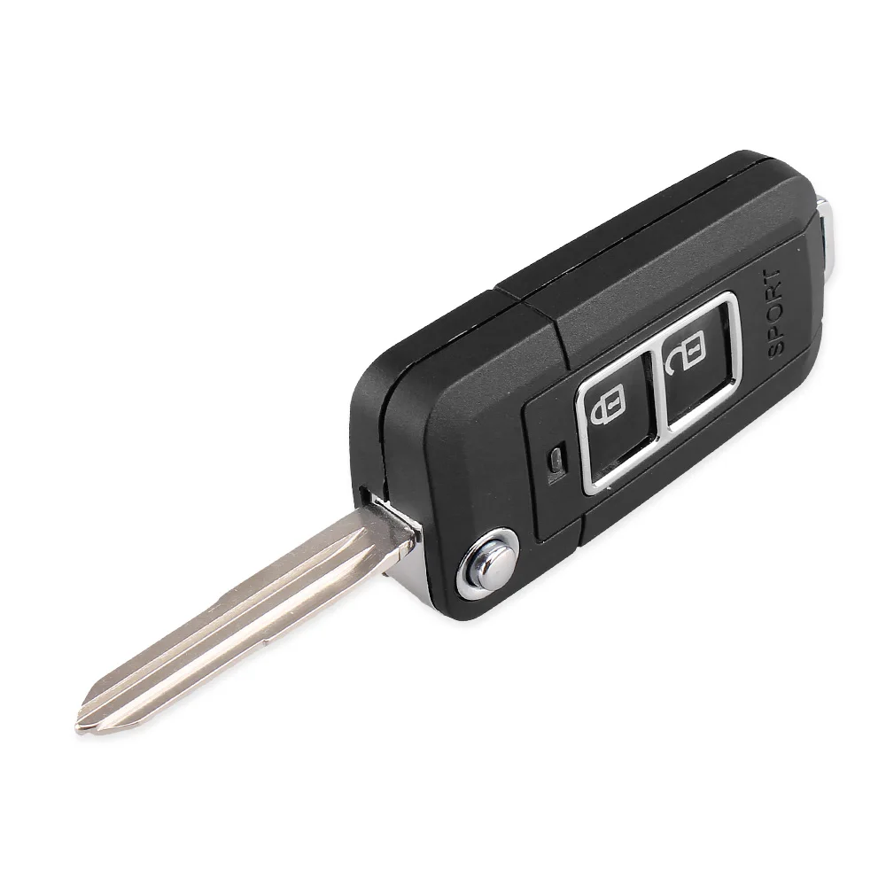 KEYYOU модифицированный 2 + 1 3 кнопки флип Автомобильный ключ оболочка для Hyundai Tucson ix35