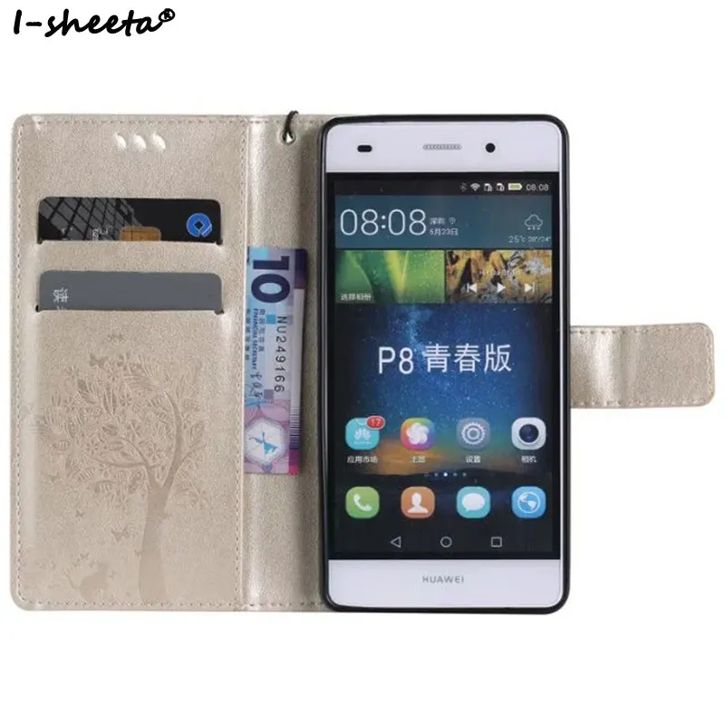 360 магнитных ПУ кожа Мягкий ТПУ для Huawei Ascend P9 Plus Стенд Бумажник чехол P8 Lite 3D шаблон