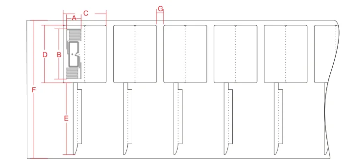10 шт./упак. рчид УВЧ пассивный RFID смарт-метки для ювелирных изделий индивидуального этикетка Анти-кражи теги штрих-кода для печати на большое расстояние для магазина розничной торговли