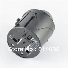 Универсальный во всем мире все в одном 1 Путешествия адаптер переменного тока