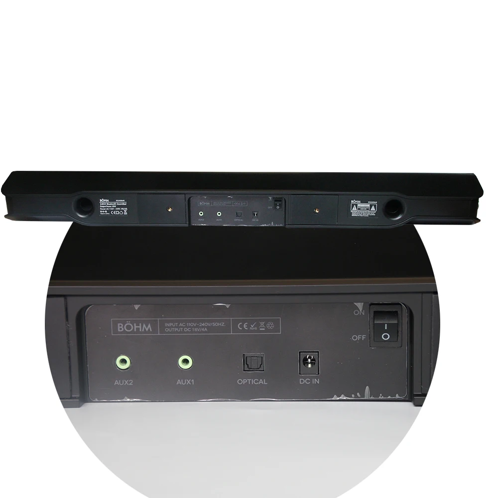 Lonpoo Новые Bluetooth Динамик Surround Stereo Soundbar домашний Театр сабвуфер с оптическим для LED