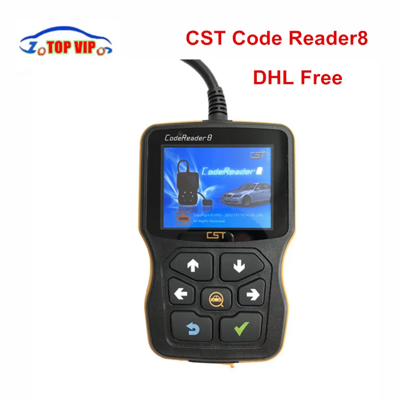 

DHL Free CST Code Reader 8,Code reader VIII Portable universal auto diagnostic-tool Auto Scanner Codereader8