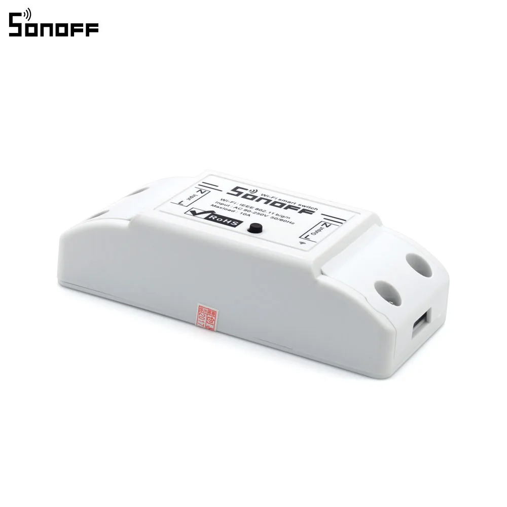 3 шт. Sonoff Basic 10A Wifi Smart Switch дистанционный Беспроводной Выключатель питания умный