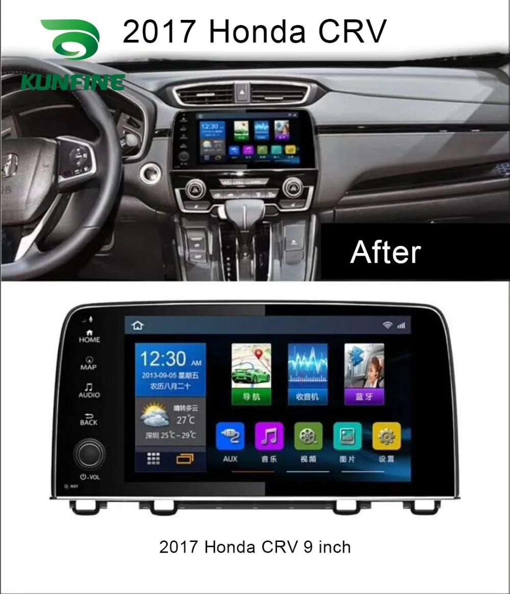 Octa Core Android 8 1 4 Гб RAM 64GM ROM автомобильный DVD GPS-навигатор плеер Deckless Car Stereo для Honda CRV 2017