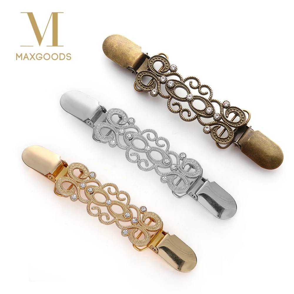 1 шт. Винтажный зажим для кардигана женщин свитер блузка шаль зажимы воротника