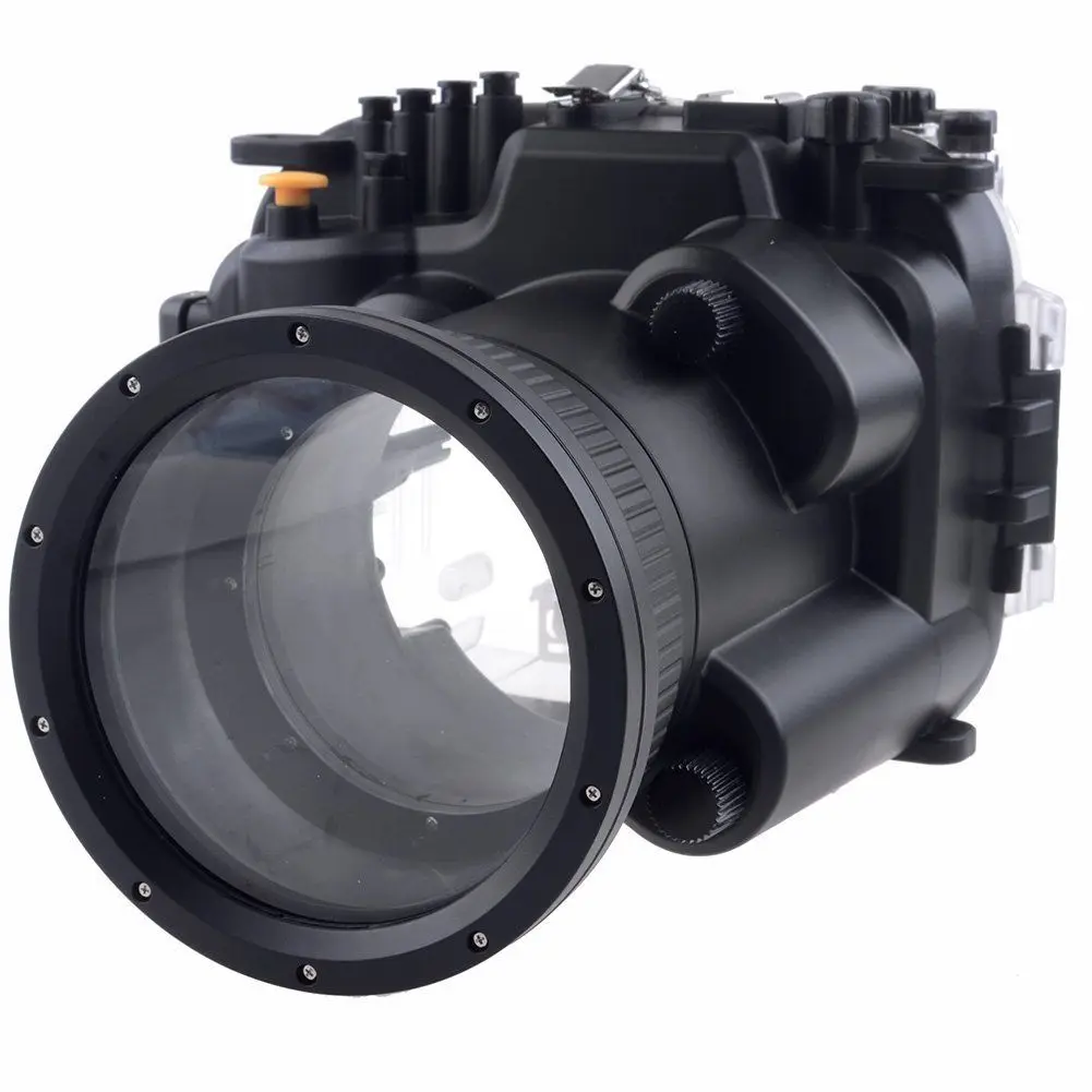 Водонепроницаемый подводный корпус для камеры чехол Защитная сумка объектива