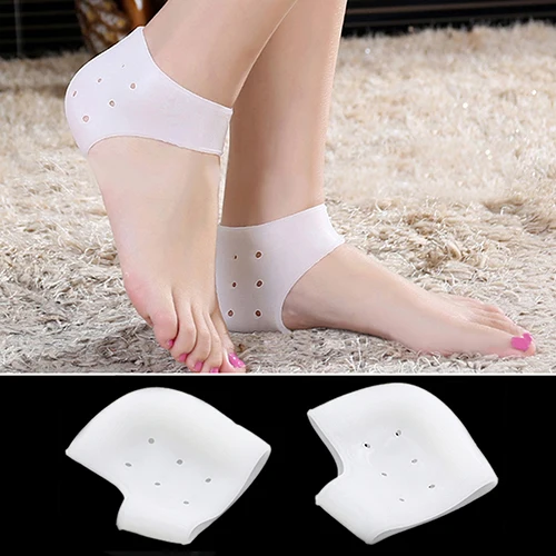 2 шт. тонкие силиконовые стельки для пятки|Вкладыши и подушечки| |