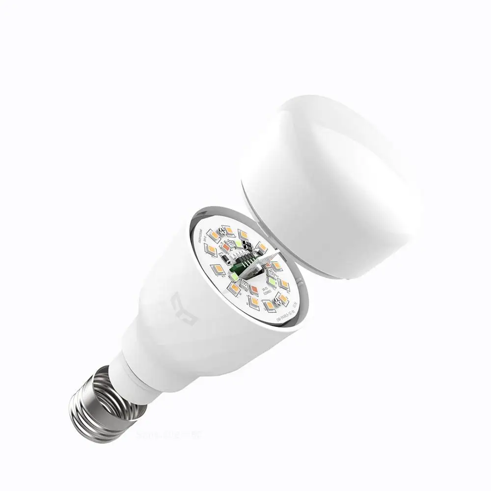 XIAOMI MIJIA Yee светильник светодиодный лампочка E27 умный цветной лампы YLDP06YL RGB люстра