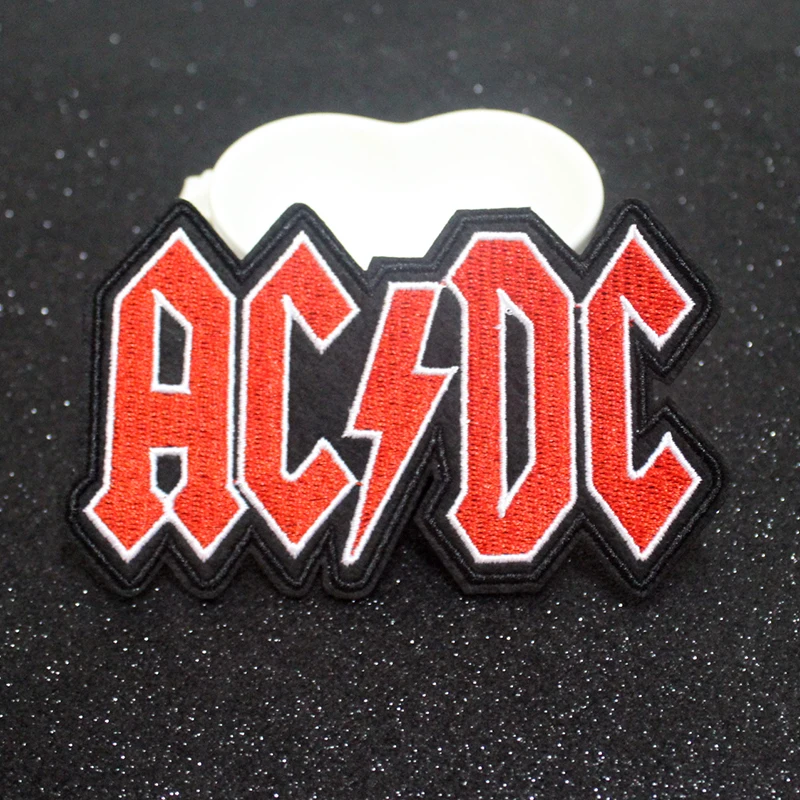DIY Nirvana патч группа acdc патч, вышитые патчи для одежды музыка рок группа железо на патчи логотип значок аппликация полосы F