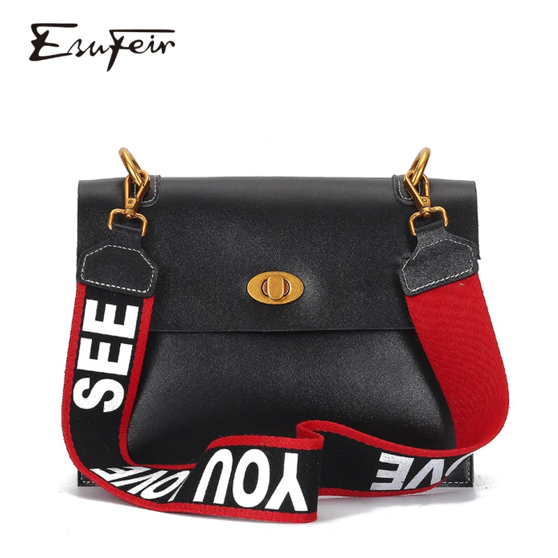 Натуральная Кожа Женская Сумка через плечо сплошная мягкая Известный Бренд