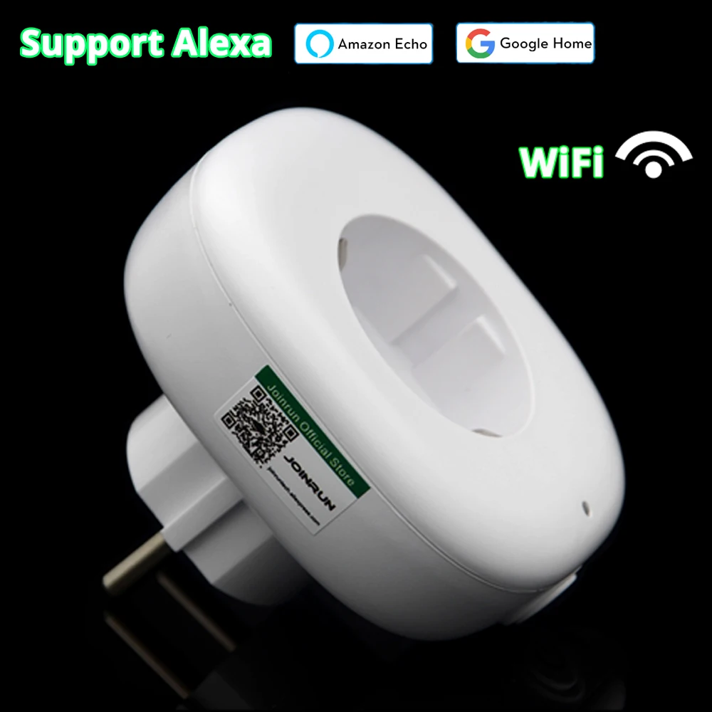 Смарт розетка Joinrun с поддержкой Wi Fi таймером и USB выходом|wifi plug|eu plugplug with usb |