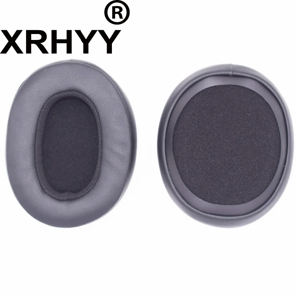 XRHYY черные сменные амбушюры, амбушюры, подушки из пеноматериала, кожаный чехол для Skullcandy Hesh3, Hesh 3, беспроводные наушники