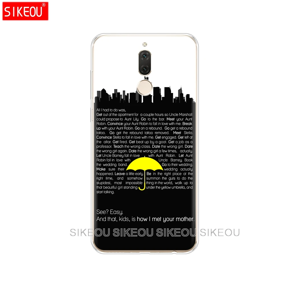 Силиконовый чехол для телефона Huawei mate 7 8 9 10 pro LITE how i met your mother himym quotes | Мобильные