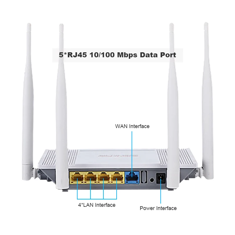 TEROW 300 Мбит/с wifi маршрутизатор 2 4 г Wi-Fi ретранслятор беспроводной * 5dBi внешние