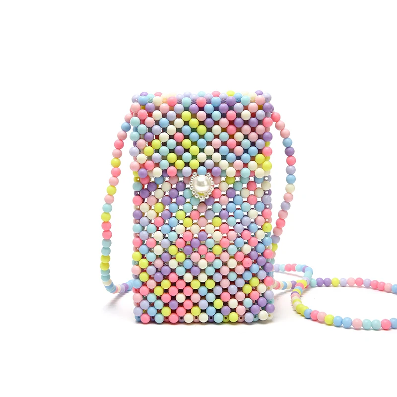 Новинка 2019 модные сумки для мобильных телефонов ручной работы с бусинами|Сумки