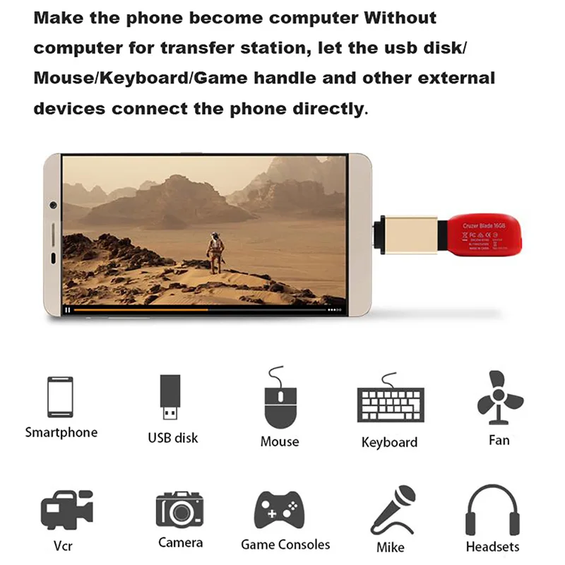 Адаптер Type C OTG преобразователь USB3.0 Data Snyc Micro USB 3 1 зарядный порт адаптер для Xiaomi