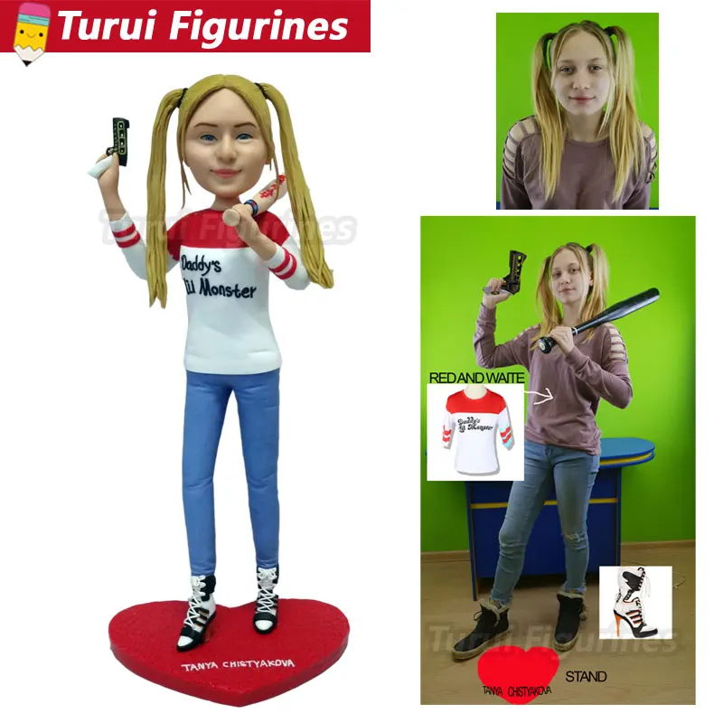 Статуэтки для новорожденных домашнего декора младенцев лица лепка из полимерной