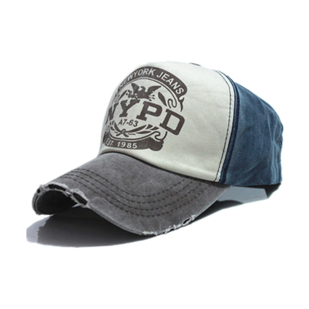 NO3 6 цветов Хлопок Винтаж Snapback Регулируемая Кепка унисекс бейсболка хип хоп шляпа Горячая Зимняя кепка - Цвет: NO3