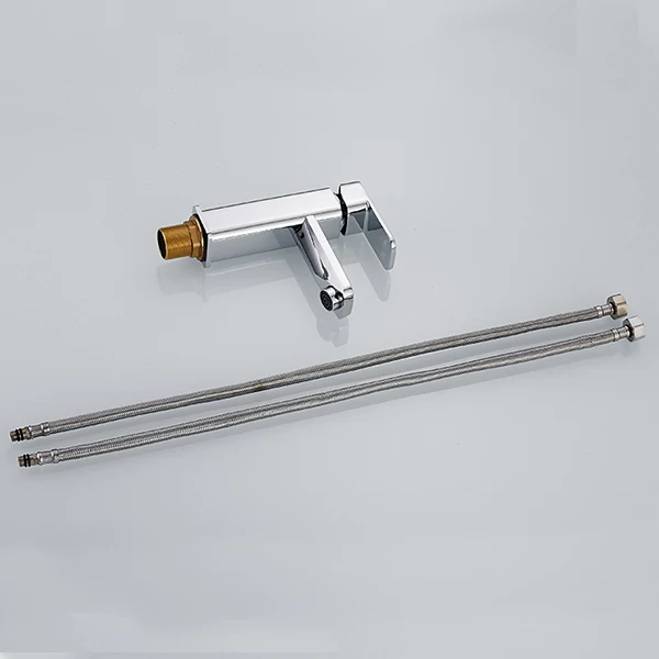 Azeta Free Shipping Faucet Modern Chrome Basin Mixer Bathroom Single Handle Tap Deck Mounted Torneira AT2806 | Обустройство дома