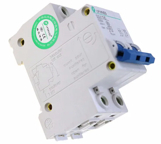 Автоматический выключатель постоянного тока 2 P 16 А MCB полюса Солнечная энергия