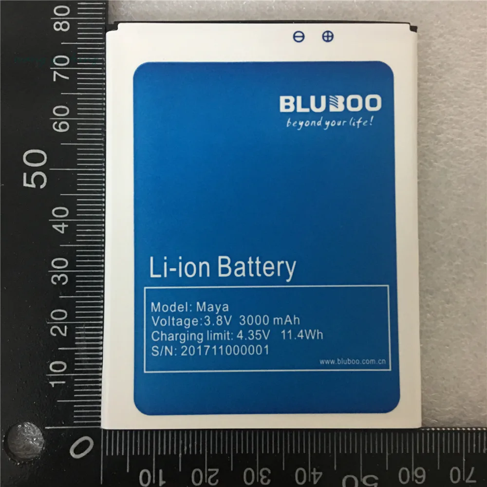 

Bluboo Maya Battery Replacement 100% Original 3000mAh Back up Battery For Bluboo Maya Mobile Phone + In Stock