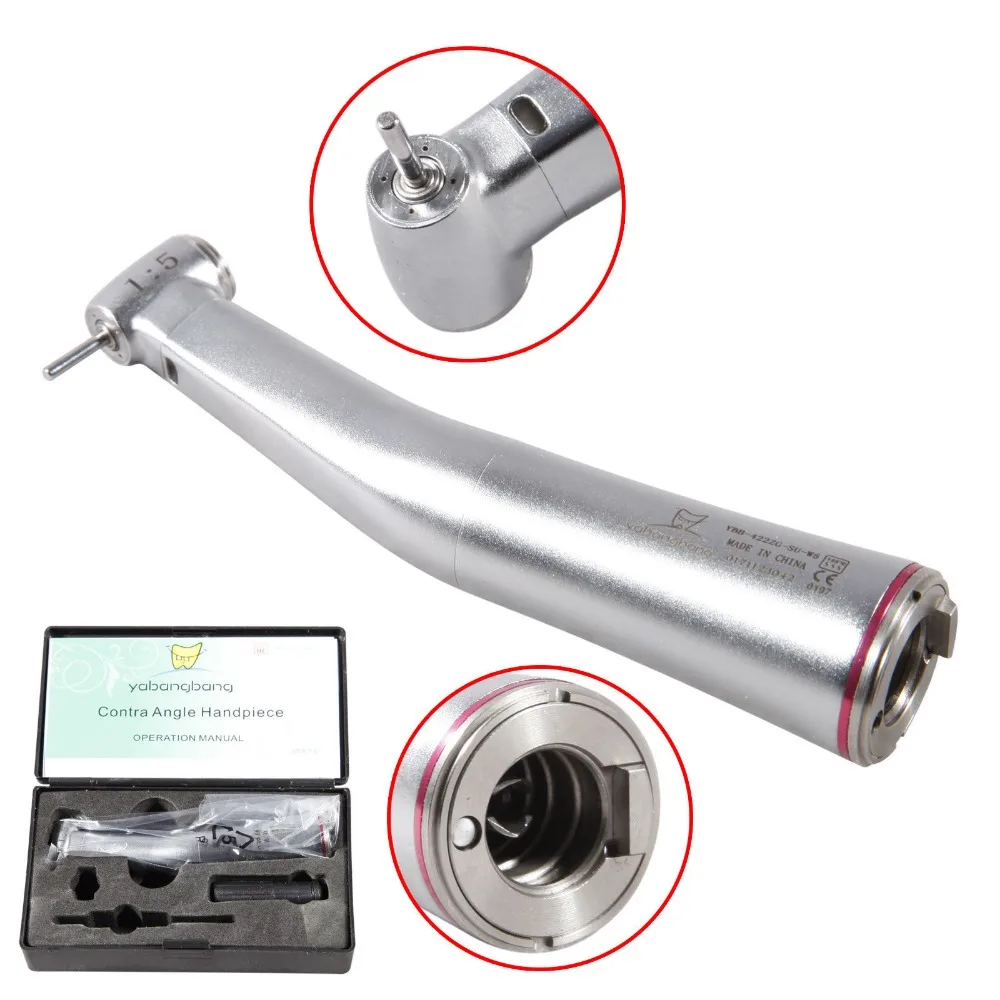 Зубные 1:5 Электрический волоконно оптический угловой наконечник светодиодный