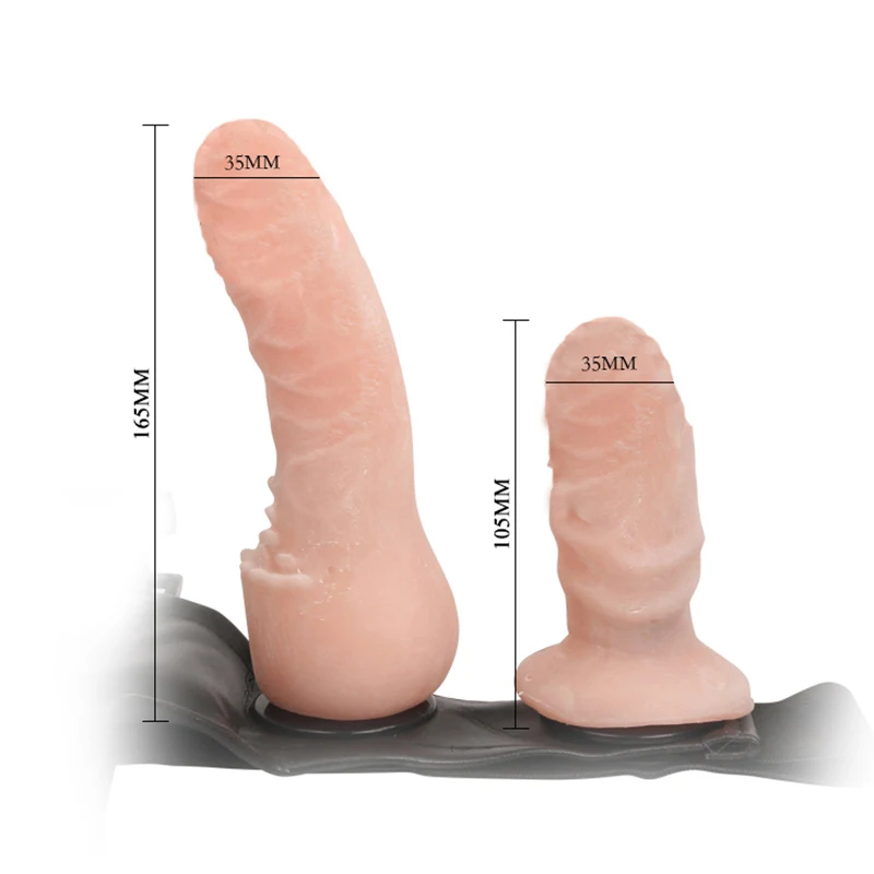 Мульти-скорость вибрационный страпон фаллоимитатор двойной страпоны Дилдо