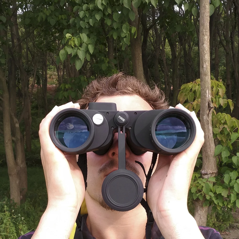 Visionking 7x50 компас бинокль дальномер телескоп Профессиональный BAk4 охота на лодках