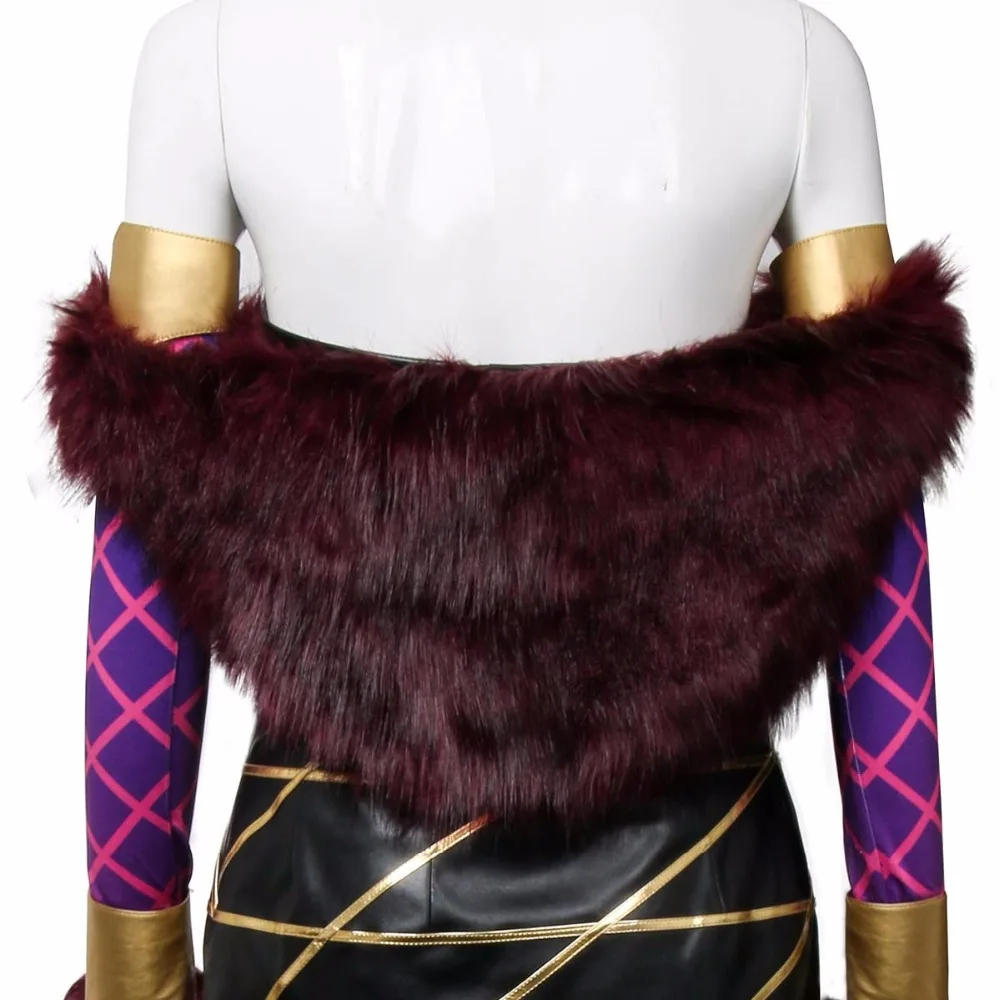 

Evelynn Cosplay Costume LOL Agony's Embrace Cosplay K/DA Women Outfit Sexy Full Sets for Halloween Party Comic-con