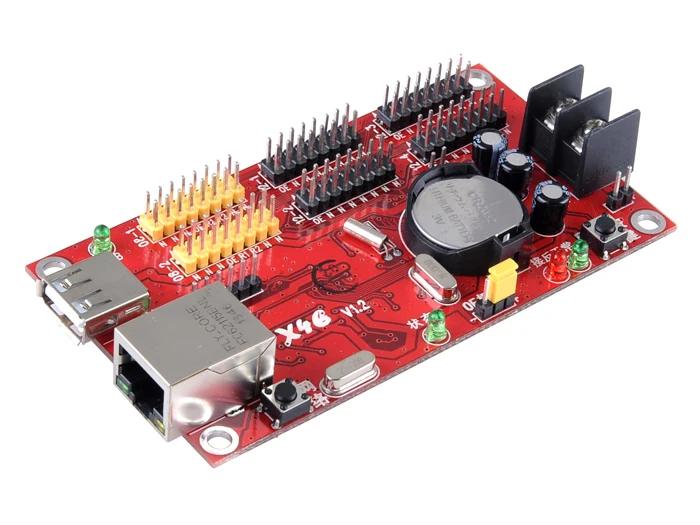 Kaler светодиодный контроллер для прокрутки сообщений KALER X4E usb &amp ethernet 1024*64 пикселей