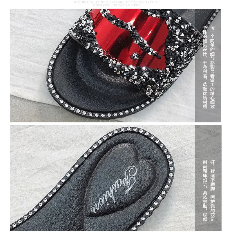 Шлепанцы женские милые плюшевые с красными губами Нескользящие размеры 36 41