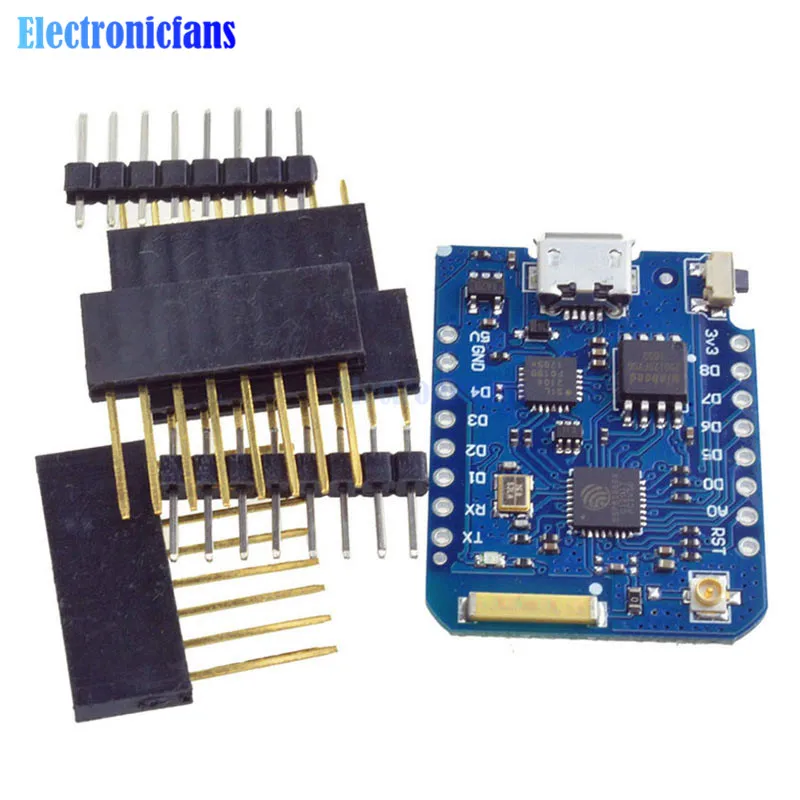 Для wemos D1 Mini Pro 16 м байт внешний Телевизионные антенны разъем nodemcu esp8266 esp8266f CP2104 WI-FI IOT развитию с шпильки