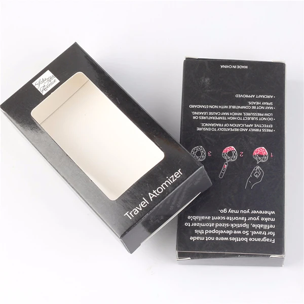 Only 1pcs box Многоразовые портативные дорожные мини многоразовые удобные пустые парфюмерные флаконы с распылителем косметические контейнеры для путешественника высокого качества - Цвет: Only 1pcs box