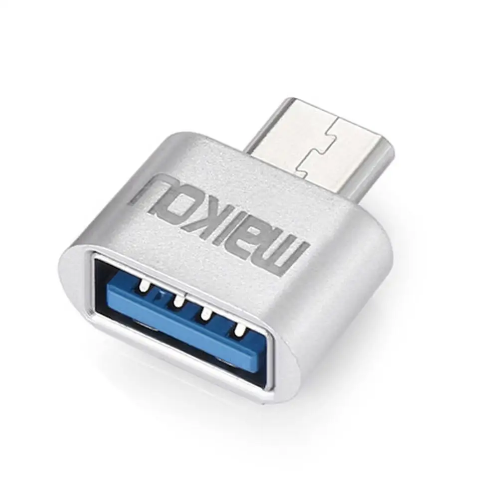 Мини металлический USB 3,0 к тип-c OTG адаптер смартфон планшет OTG USB к тип-c OTG Женский кабель конвертер для смартфонов ПК