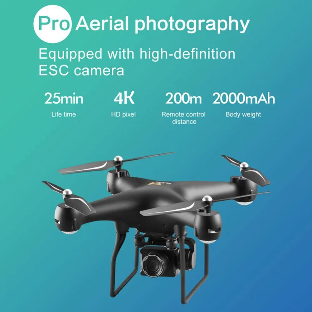 Модернизированный Квадрокоптер S32T fpv с камерой 4K ESC HD 20mp регулируемая камера селфи Дрон RC вертолеты 4-осевой самолет летающая игрушка